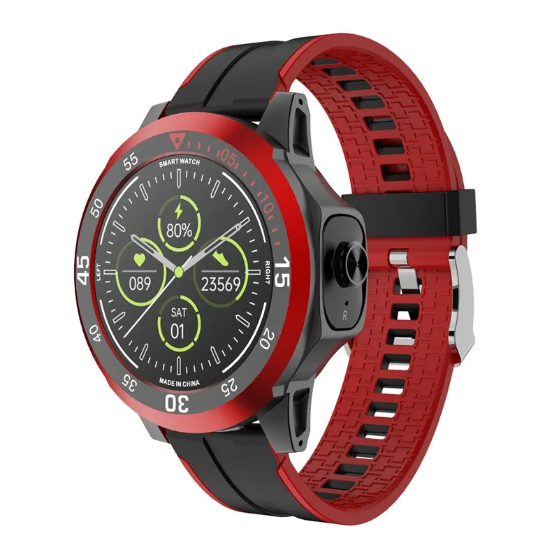 2 in 1 TWS Wireless Bluetooth Headphone Local Music Call Men Women Smartwatch