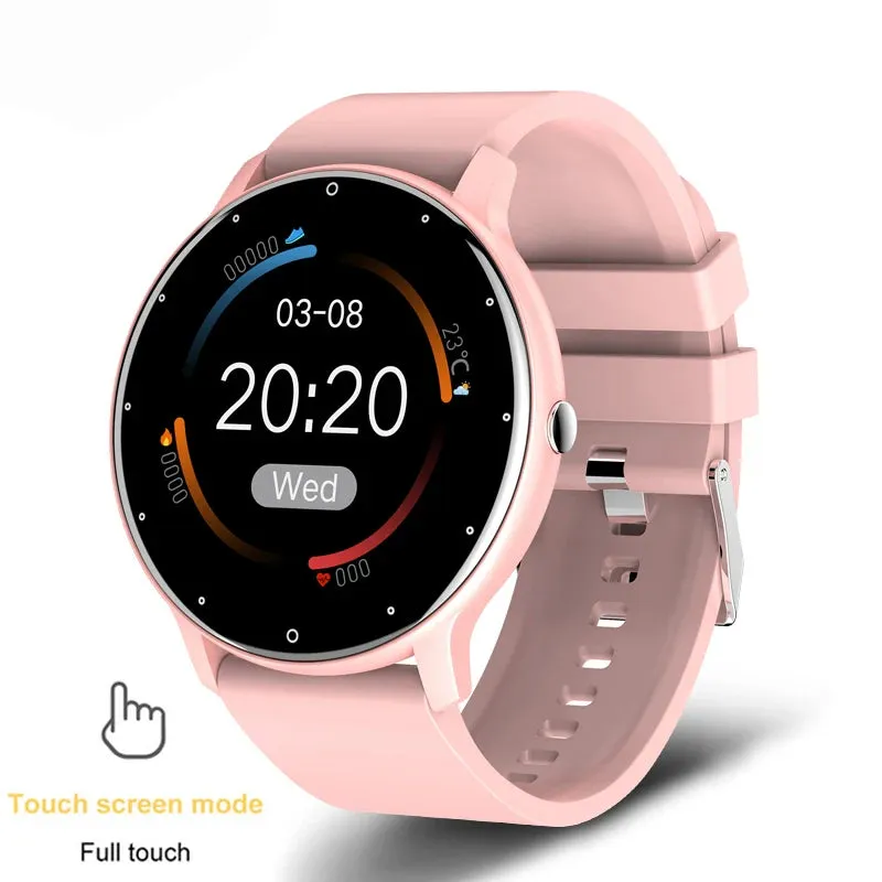 2021 New Fashion Men Smart Watch IP67 Waterproof Bluetooth Call Smartwatches Heart Rate Blood Pressure Monitoring Smartwatch Box