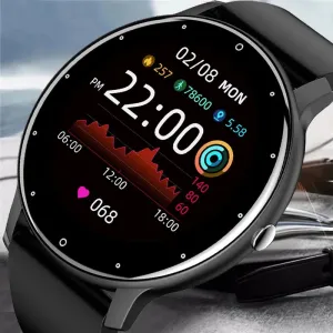 2021 New Fashion Men Smart Watch IP67 Waterproof Bluetooth Call Smartwatches Heart Rate Blood Pressure Monitoring Smartwatch Box