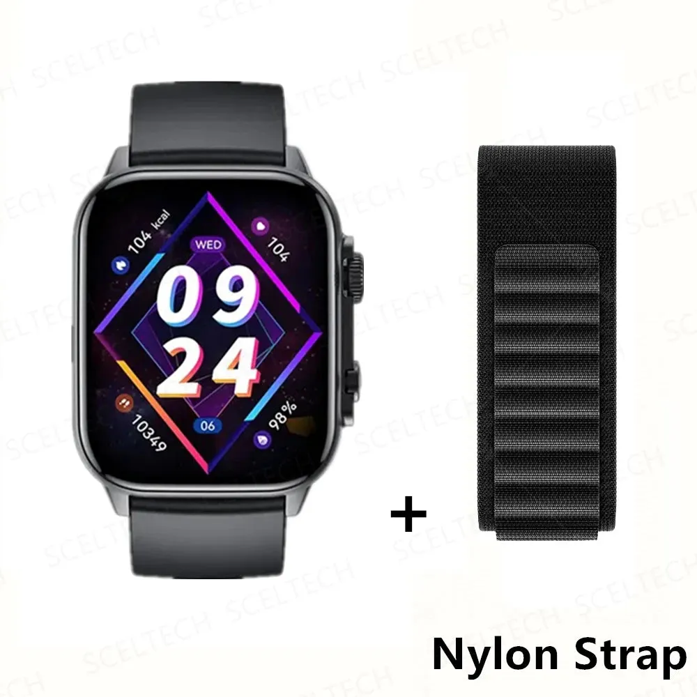 2024 HK9 Pro MAX Smart Watch 9 Mens Women AMOLED HD Screen Heart Rate Blood Pressure NFC Bluetooth Call Smartwatch For Sport