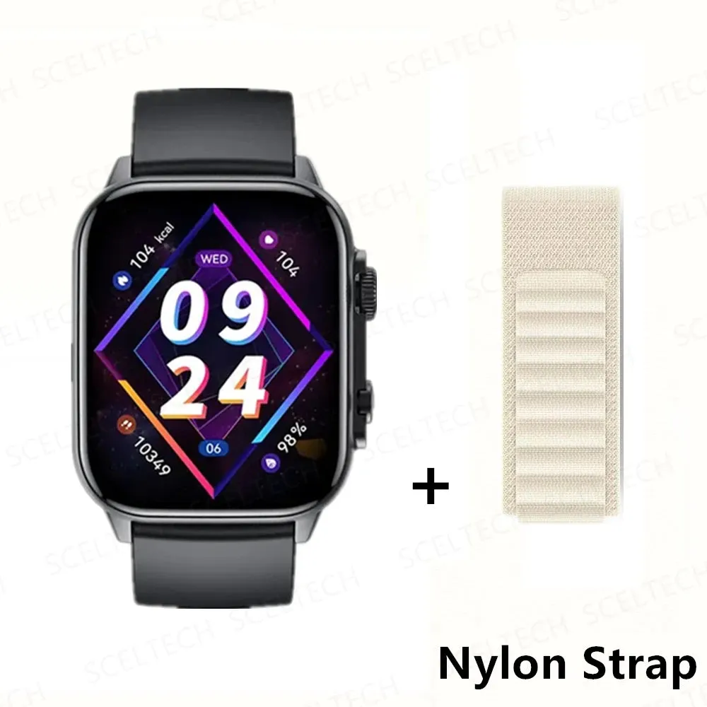 2024 HK9 Pro MAX Smart Watch 9 Mens Women AMOLED HD Screen Heart Rate Blood Pressure NFC Bluetooth Call Smartwatch For Sport