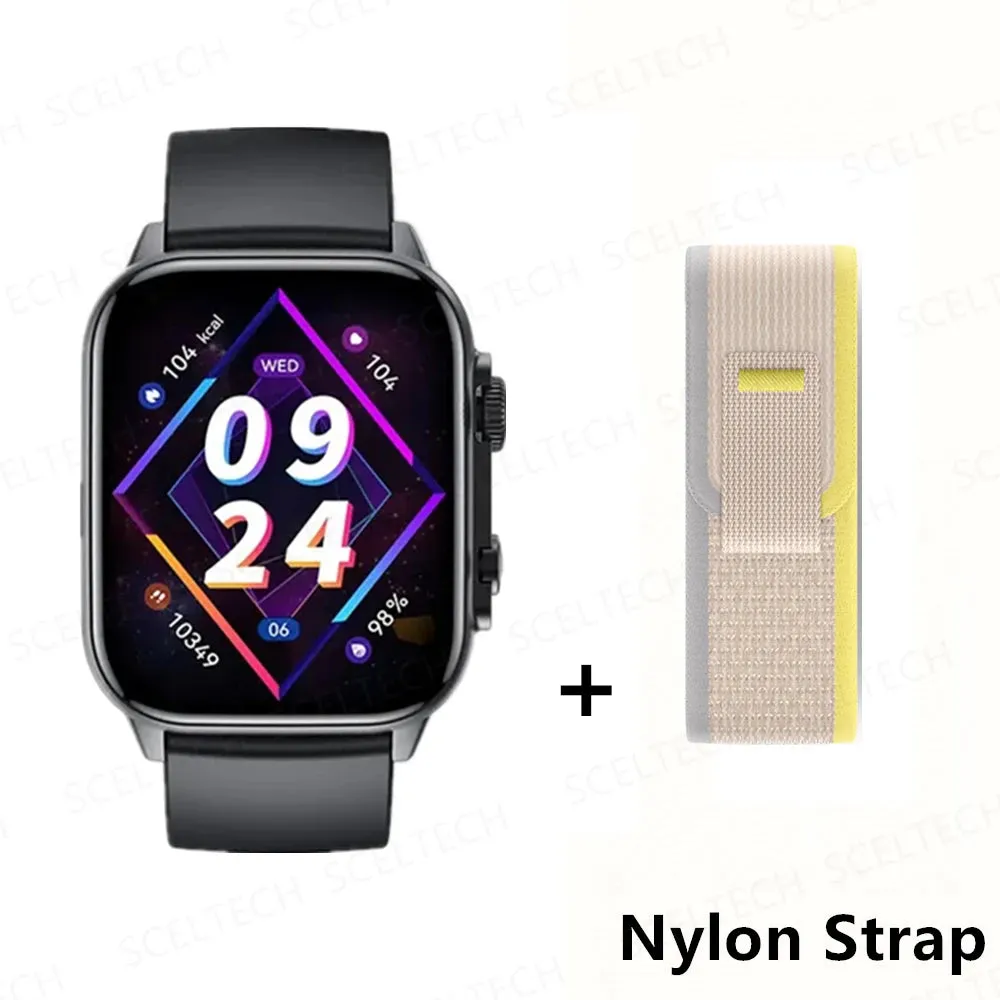 2024 HK9 Pro MAX Smart Watch 9 Mens Women AMOLED HD Screen Heart Rate Blood Pressure NFC Bluetooth Call Smartwatch For Sport