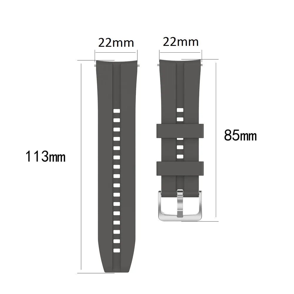 22mm Silicone Watch Strap Pack of 10
