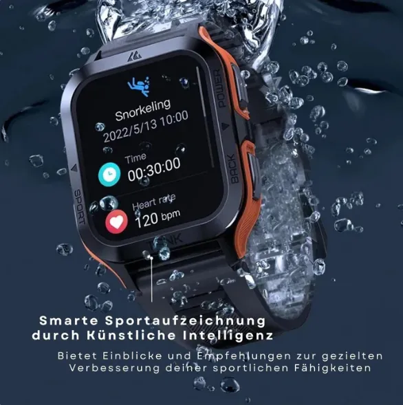 360° FITSmartWatch Titan M3 (Modell 2025)