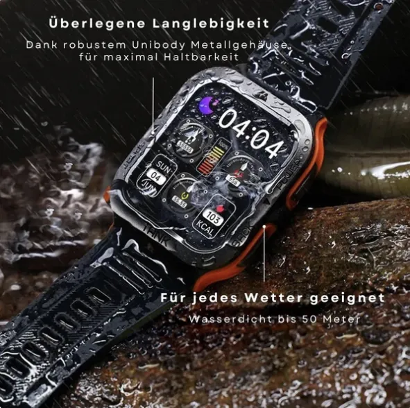 360° FITSmartWatch Titan M3 (Modell 2025)