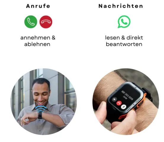 360° FITSmartWatch Titan M3 (Modell 2025)