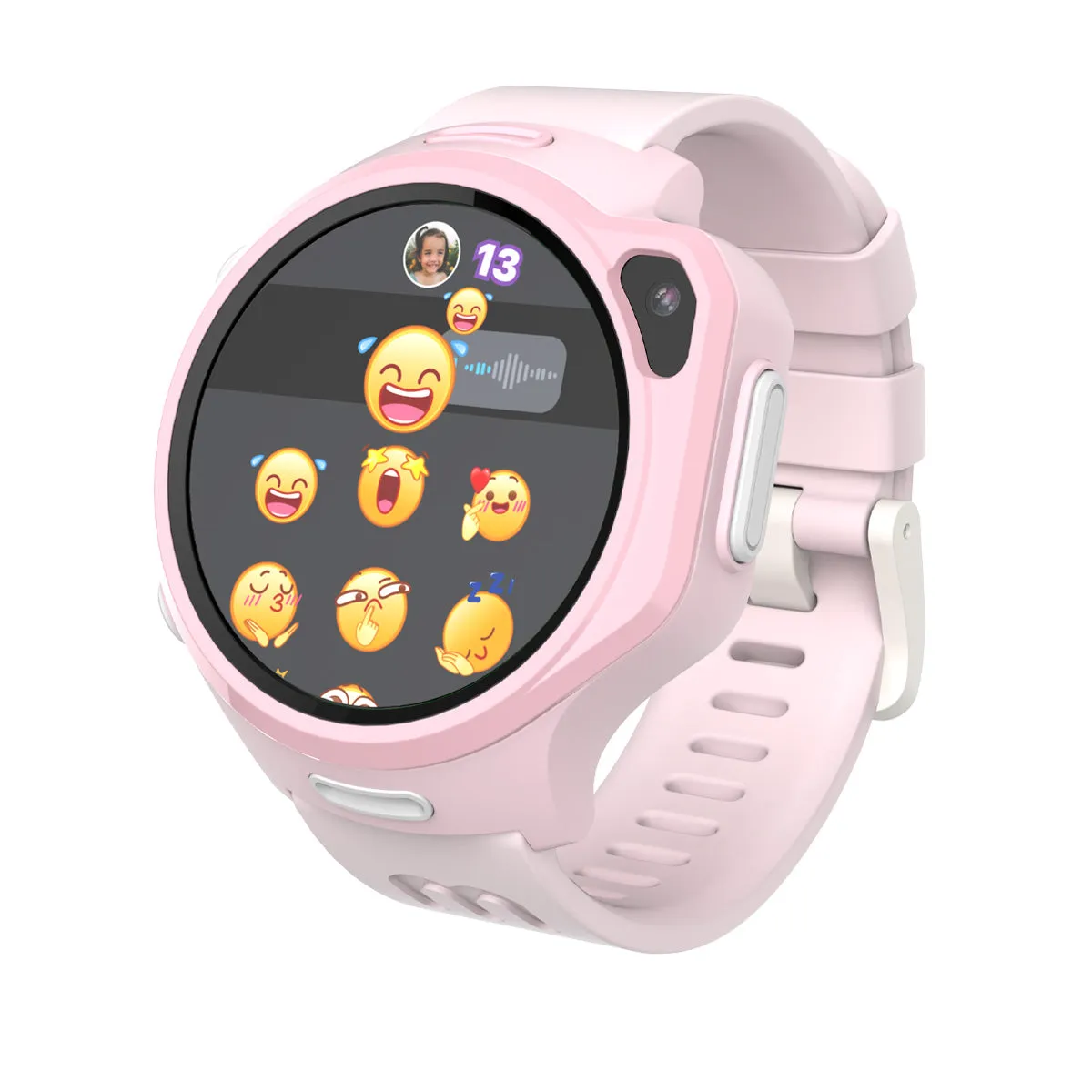 4G eSIM Kids Smartwatch with GPS Tracking, Video Call (Round) | myFirst Fone R2