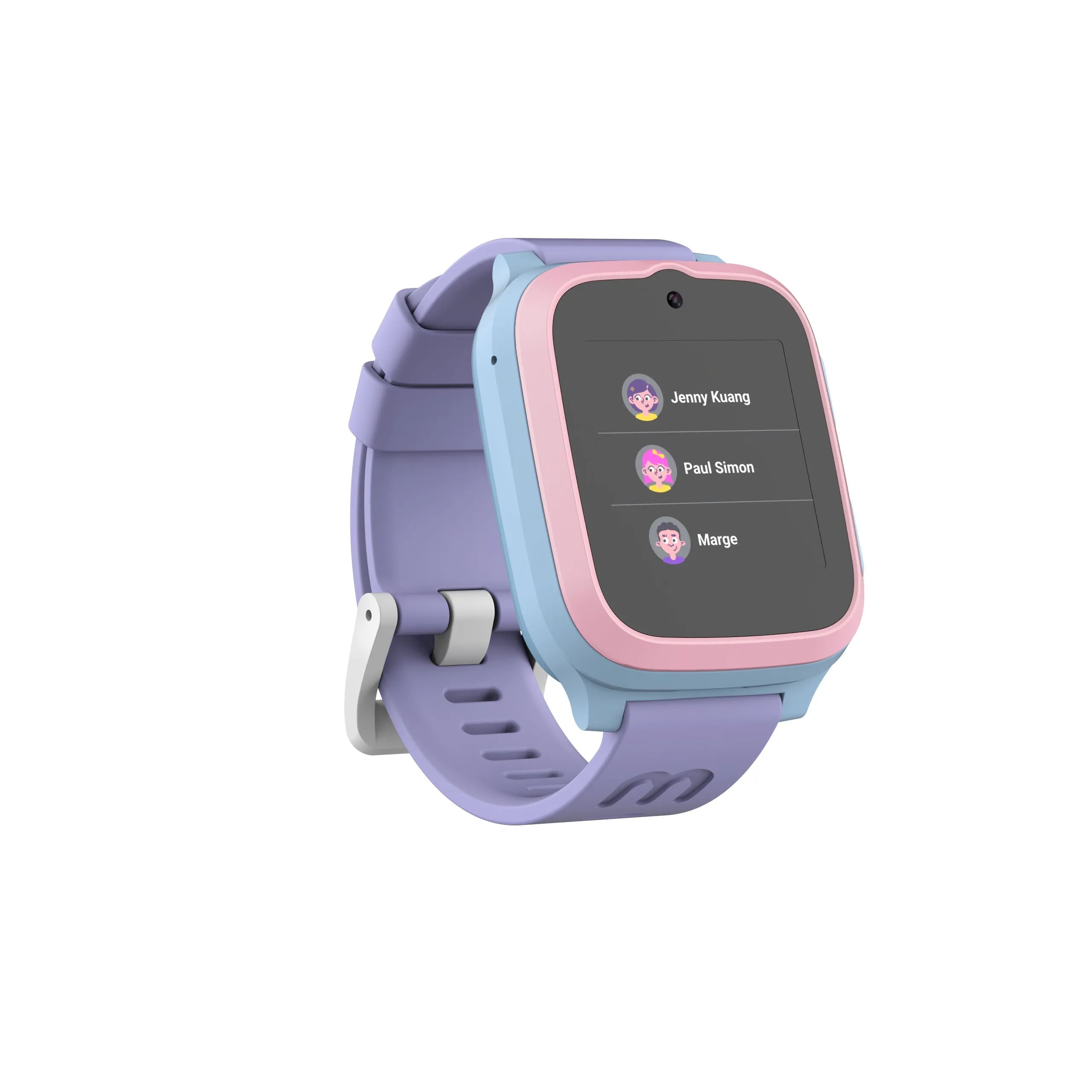 4G eSIM Kids Smartwatch with GPS Tracking, Video Call (Square) | myFirst Fone S3 