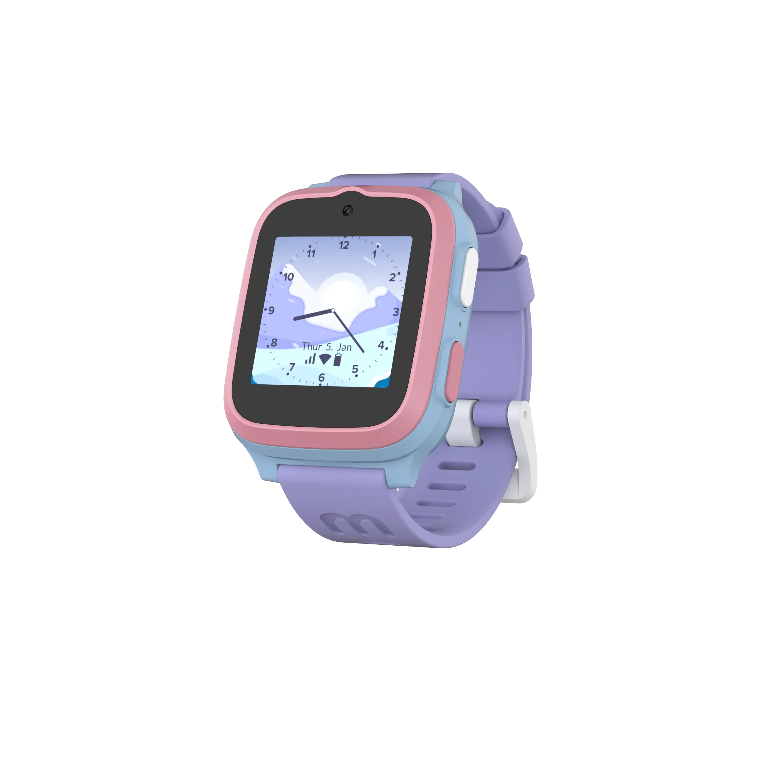 4G eSIM Kids Smartwatch with GPS Tracking, Video Call (Square) | myFirst Fone S3 