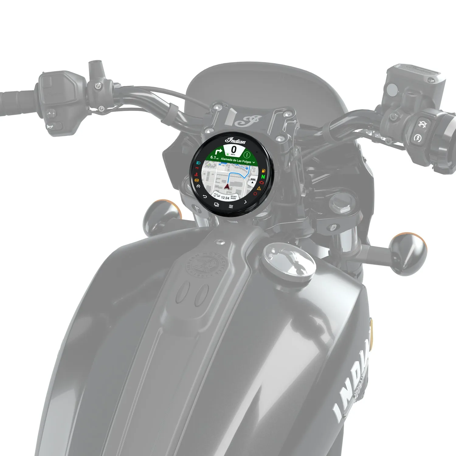 4" Display Powered by RIDE COMMAND - 2890837
