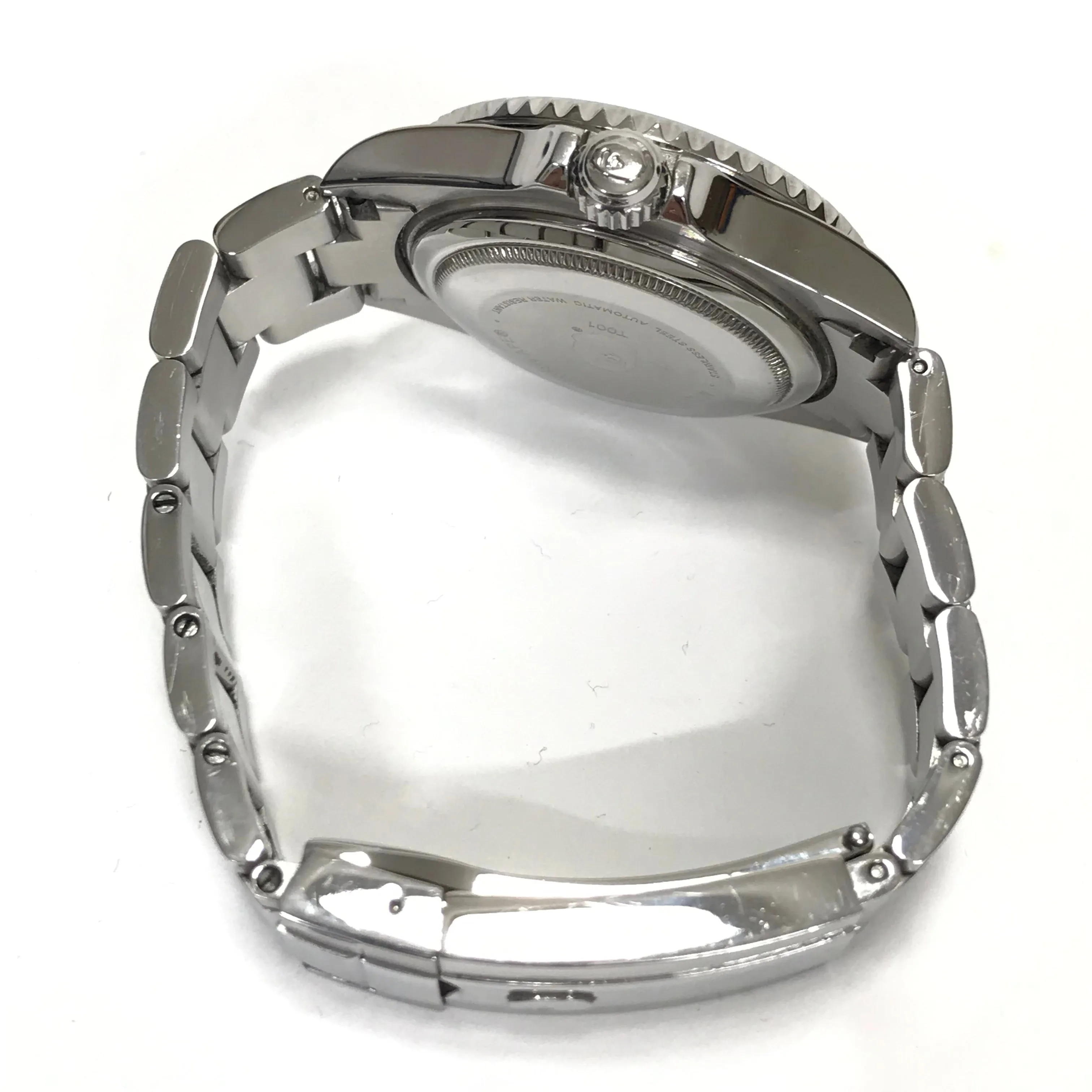 A Bathing Ape Bape Line 1st Camo Type 1 Bapex Watch Silver
