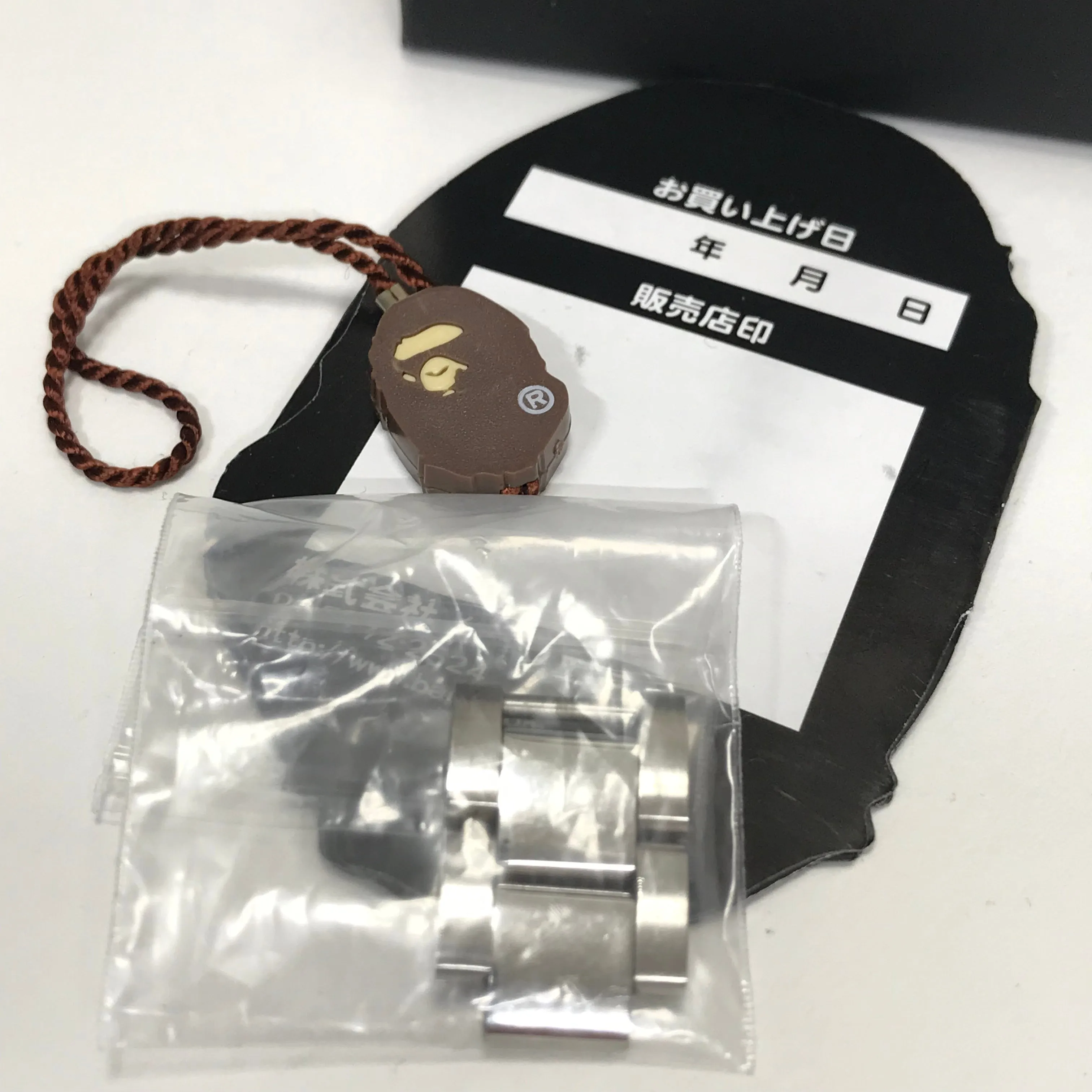 A Bathing Ape Bape Line 1st Camo Type 1 Bapex Watch Silver