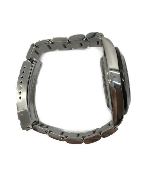 A Bathing Ape Bape Type 3 Daytona Bapex Watch Silver/Black