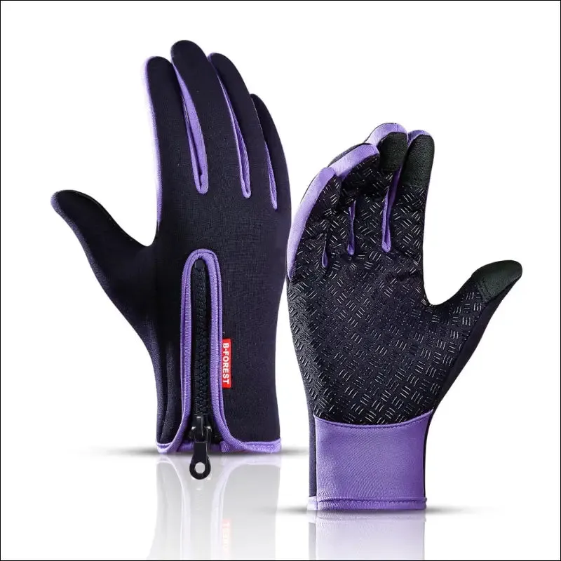 A0001 unisex touchscreen winter thermal warm full finger gloves for cycling bicycle bike ski