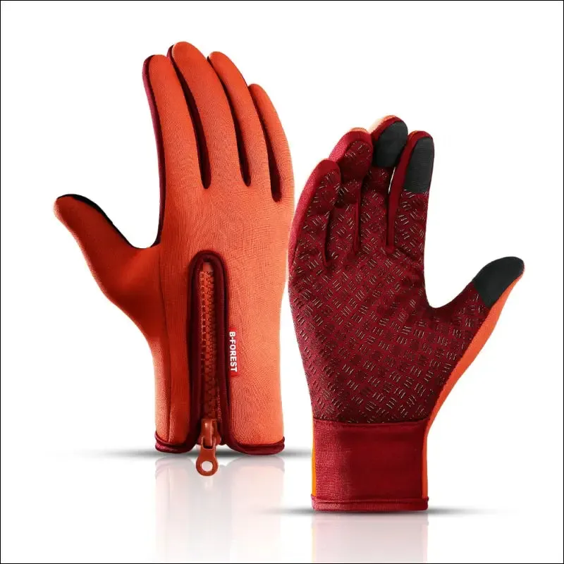 A0001 unisex touchscreen winter thermal warm full finger gloves for cycling bicycle bike ski