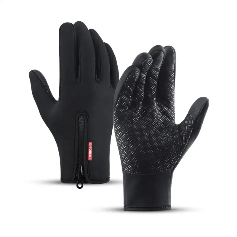 A0001 unisex touchscreen winter thermal warm full finger gloves for cycling bicycle bike ski