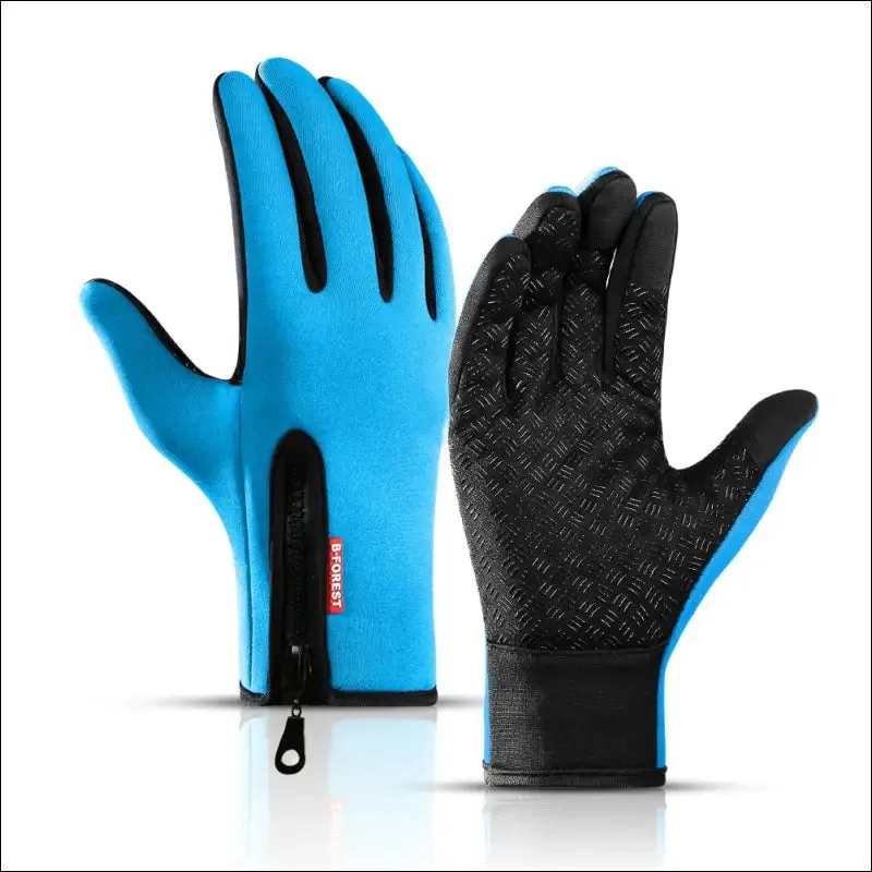 A0001 unisex touchscreen winter thermal warm full finger gloves for cycling bicycle bike ski