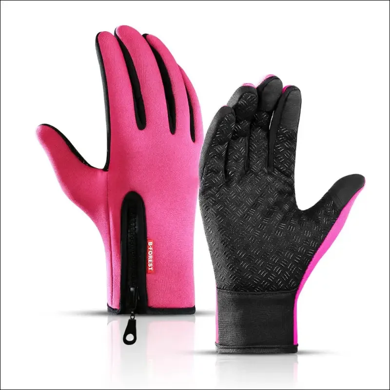 A0001 unisex touchscreen winter thermal warm full finger gloves for cycling bicycle bike ski