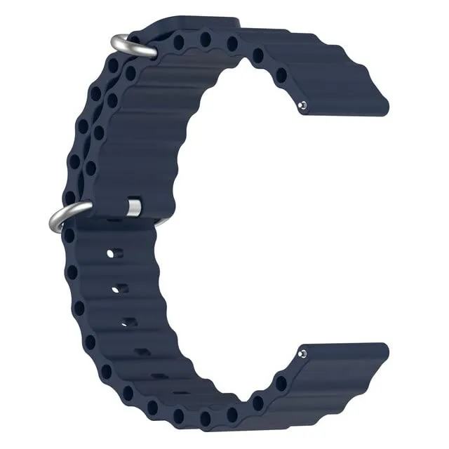 ADAMO 22mm Watch Strap compatible for Phoenix Ultra/Phoenix/Pulse 2/Xtend Pro/Xtend Call and ALL 22mm wristwatch and smartwatches P26BIB09-P26BIO09