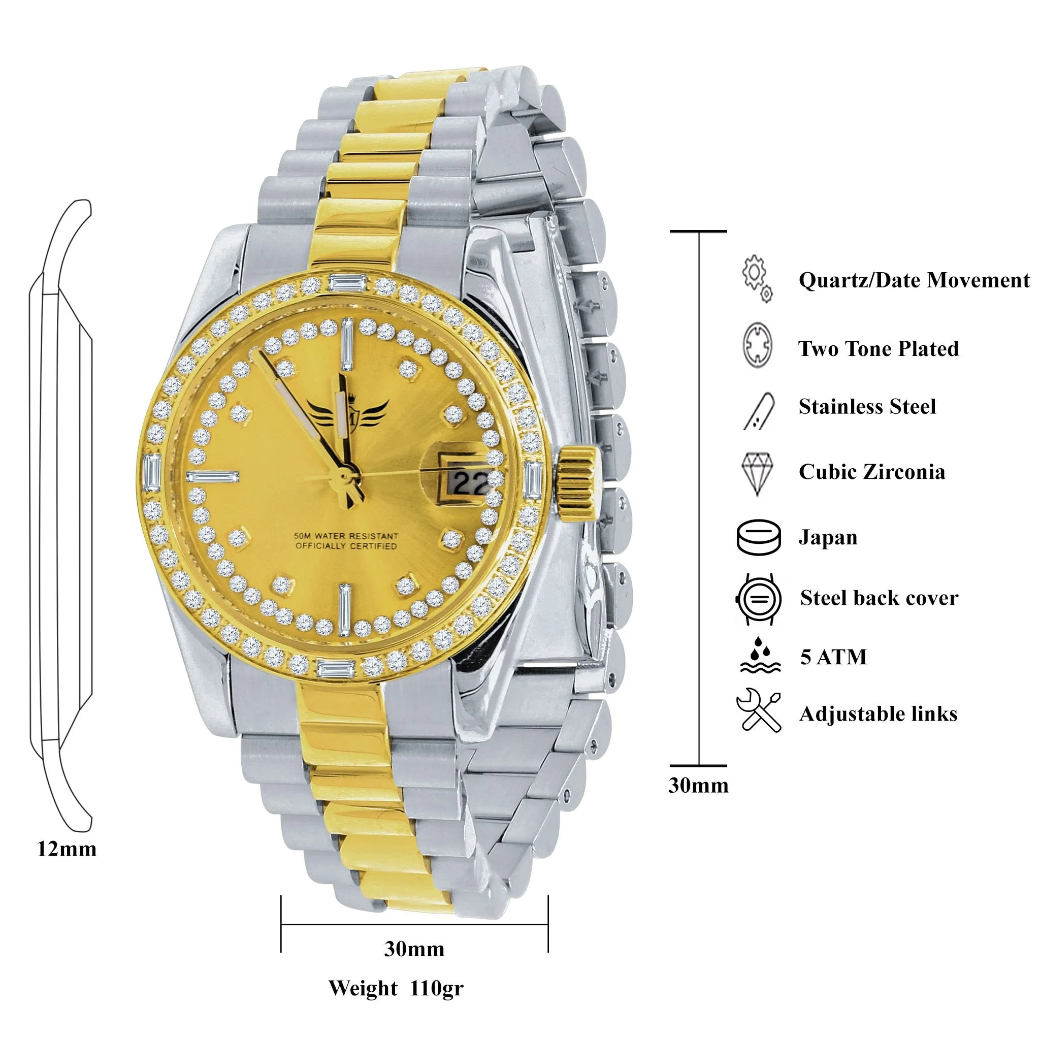ALEXANDRA STEEL WATCH | 5305939