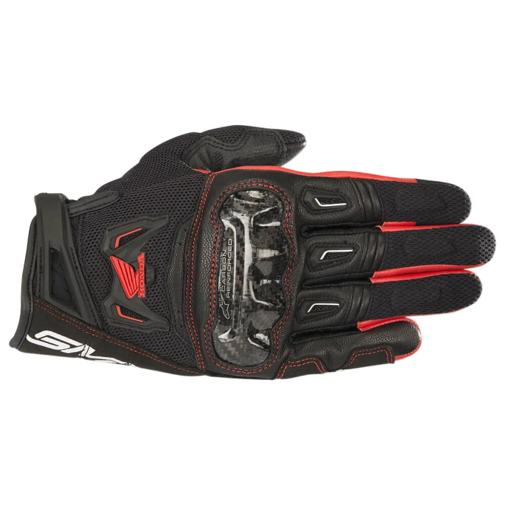 Alpinestars Honda SMX-2 Air Carbon V2 Gloves Black / Red