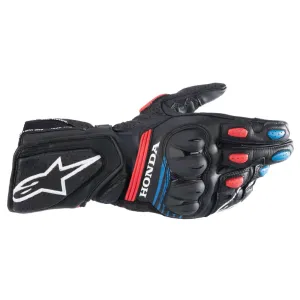 Alpinestars Honda SP-8 V3 Gloves Black / Bright Red / Blue
