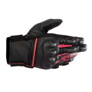 Alpinestars Stella Phenom Women's Leather Gloves Black / Diva Pink