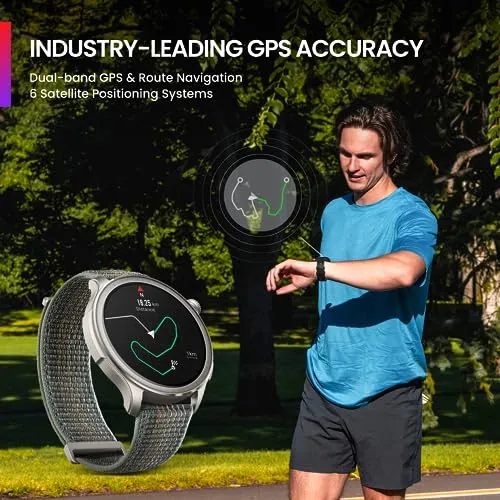 Amazfit Balance Smart Watch, AI Fitness Coach, Sleep & Health Tracker