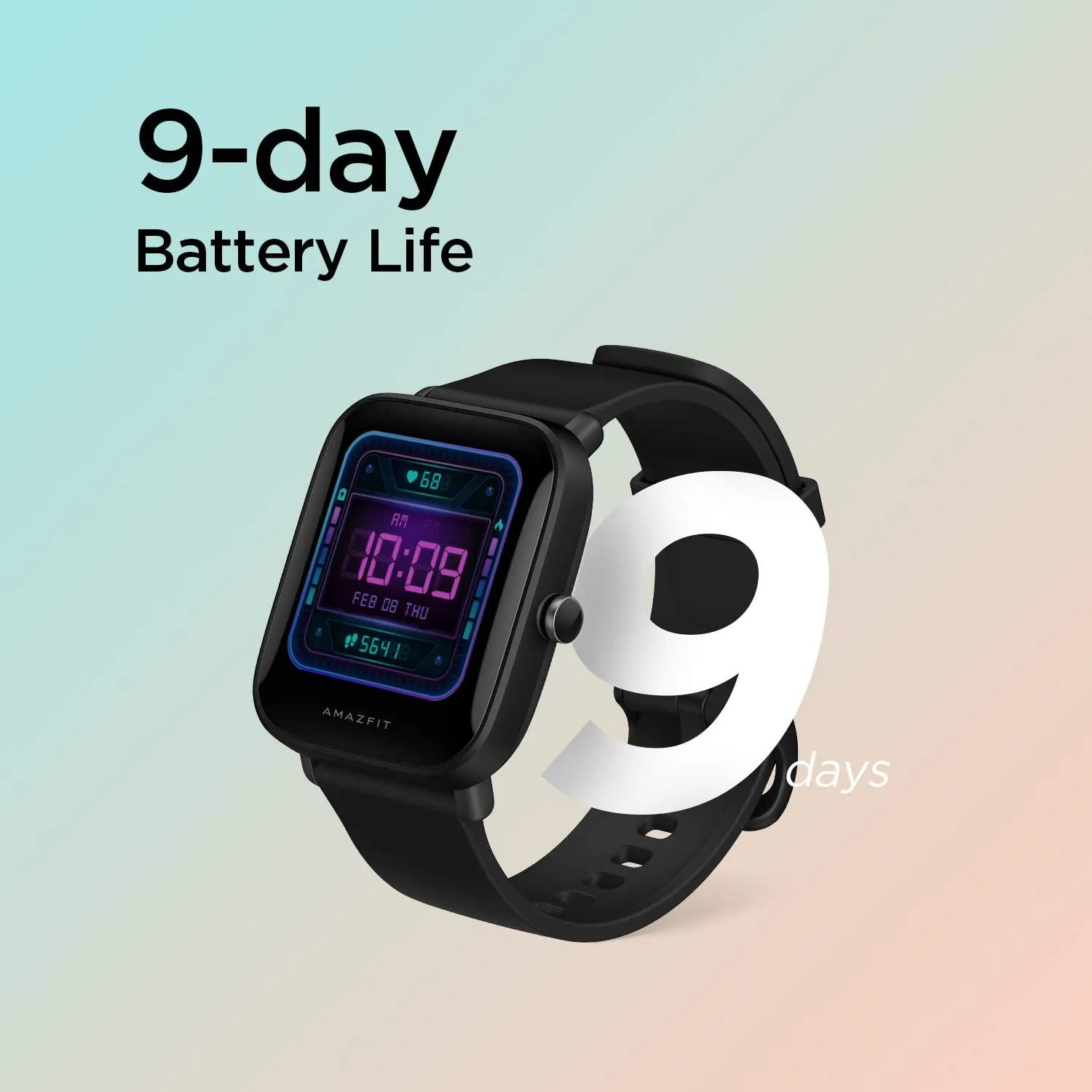 Amazfit Bip U Health Fitness Smartwatch (B08JS2SKNL)