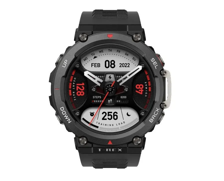 Amazfit T-Rex 2 Smart Watch - Ember Black