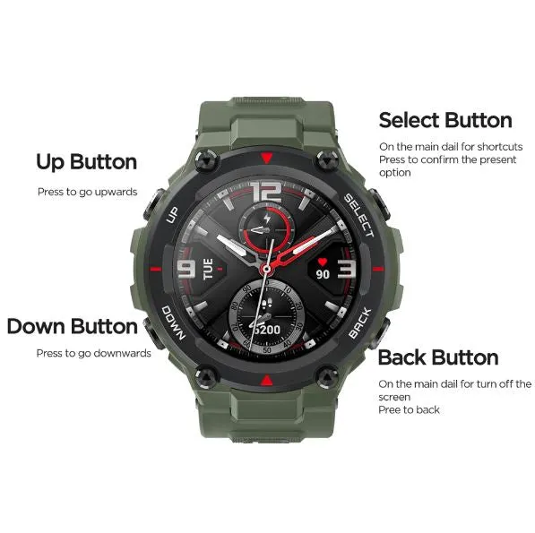 Amazfit T-Rex Smartwatch With GPS