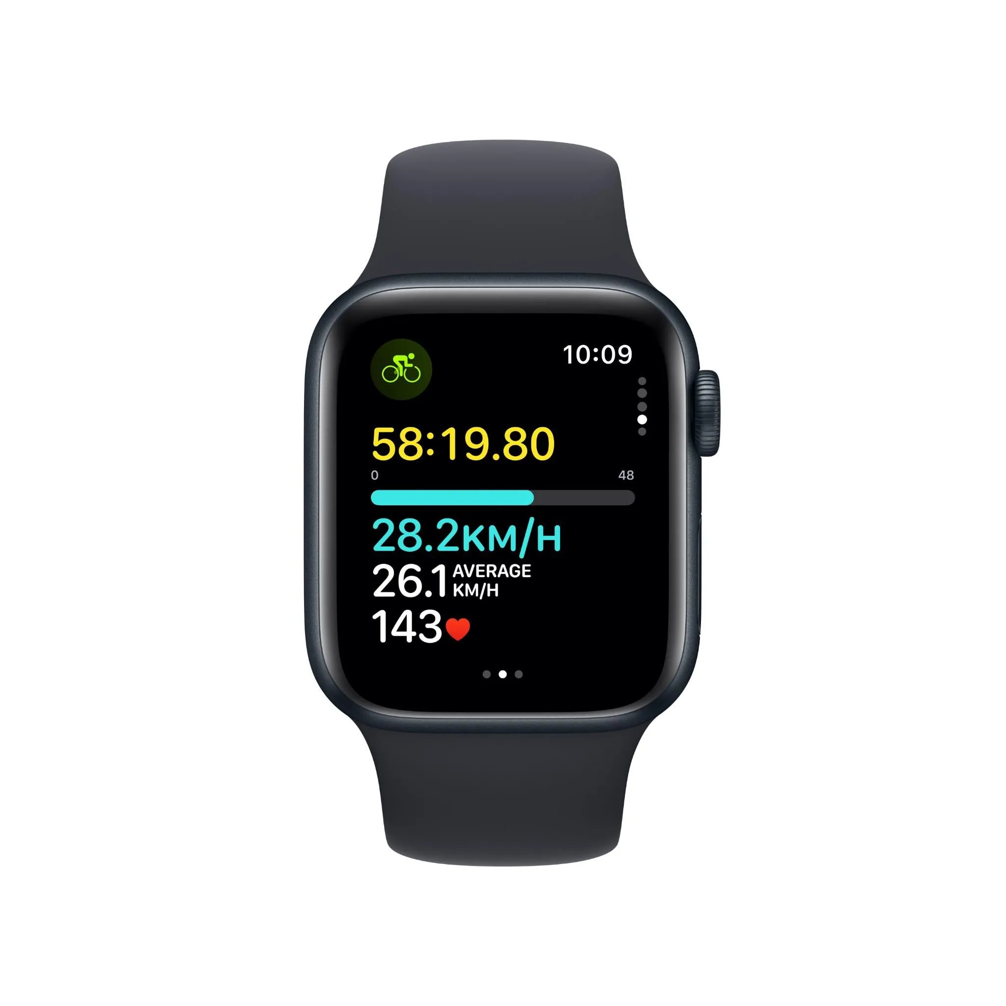 Apple Watch SE 40mm Midnight Aluminium Case GPS   Cellular - Refurbished (Grade-A)