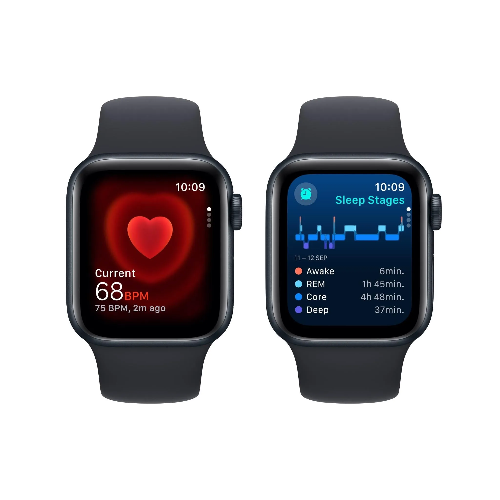Apple Watch SE 40mm Midnight Aluminium Case GPS   Cellular - Refurbished (Grade-A)