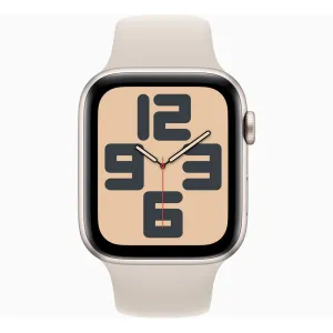 Apple Watch SE2 40mm GPS   Cellular 2nd Gen Starlight Aluminium Case Starlight Sport Band (S/M) - AU Version  ( Open Never Used )