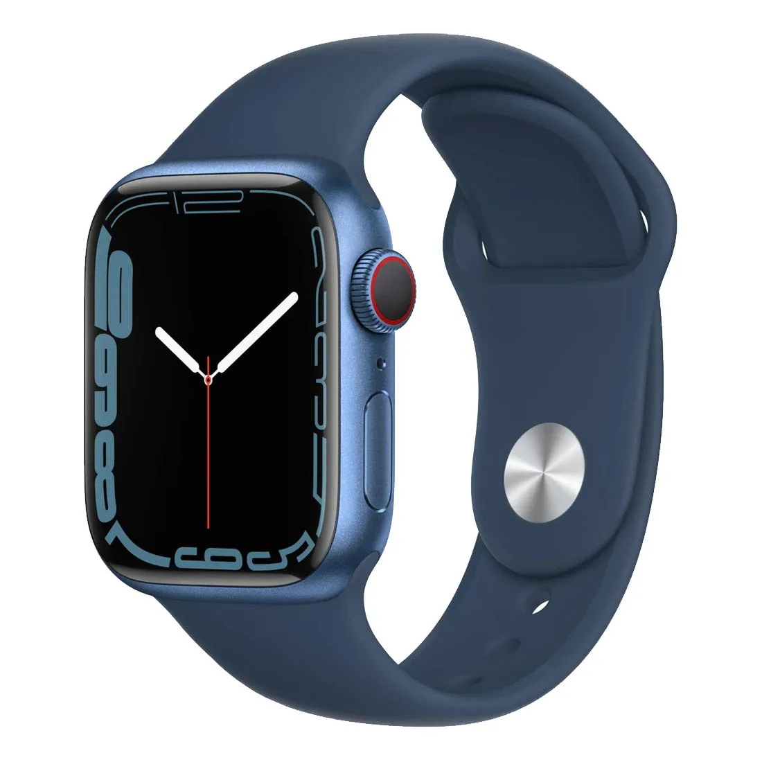 Apple Watch Series 7 41mm Aluminium Case With Sport Band GPS   Cellular - Blue - AU Version