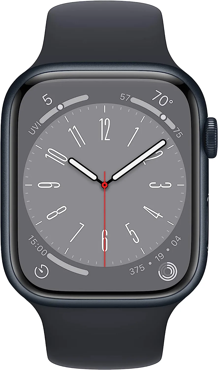Apple Watch Series 8 45mm Smartwatch- with Fitness Tracker, Blood Oxygen & ECG Apps, Always-On Retina Display, Water Resistant