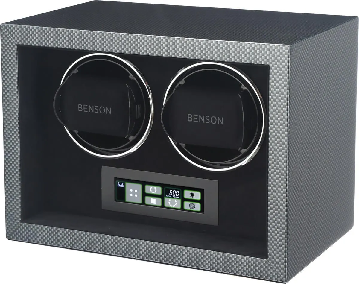 Benson Watch Winder Compact Double 2.CF Carbon