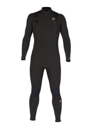 Billabong Mens Absolute 3/2mm Chest Zip GBS Steamer Wetsuit