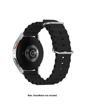 Black Beat WatchBand for Samsung/OnePlus/Fitbit Smartwatches