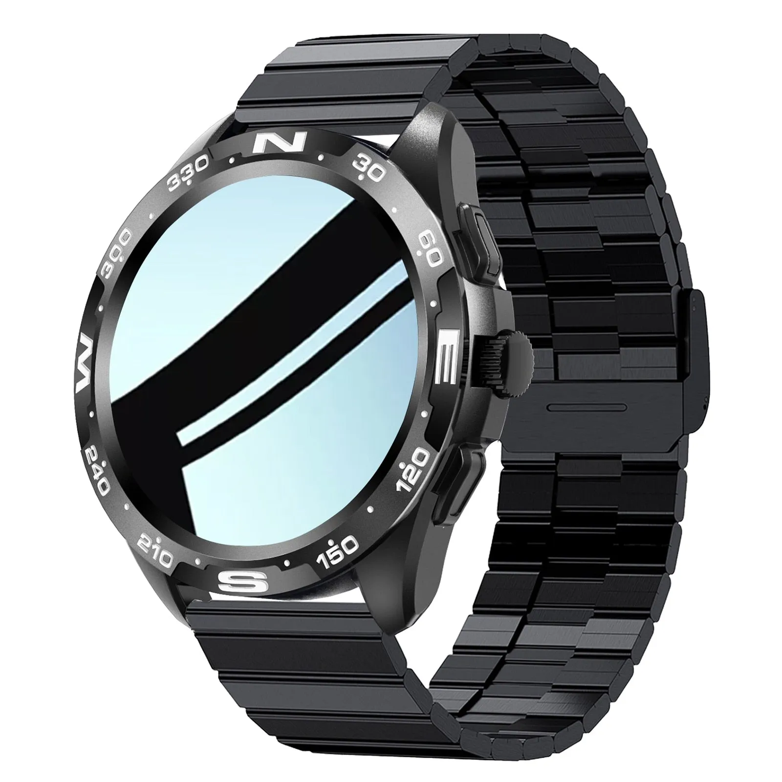 Bluetooth Smart Watch with Titanium Strap for Men