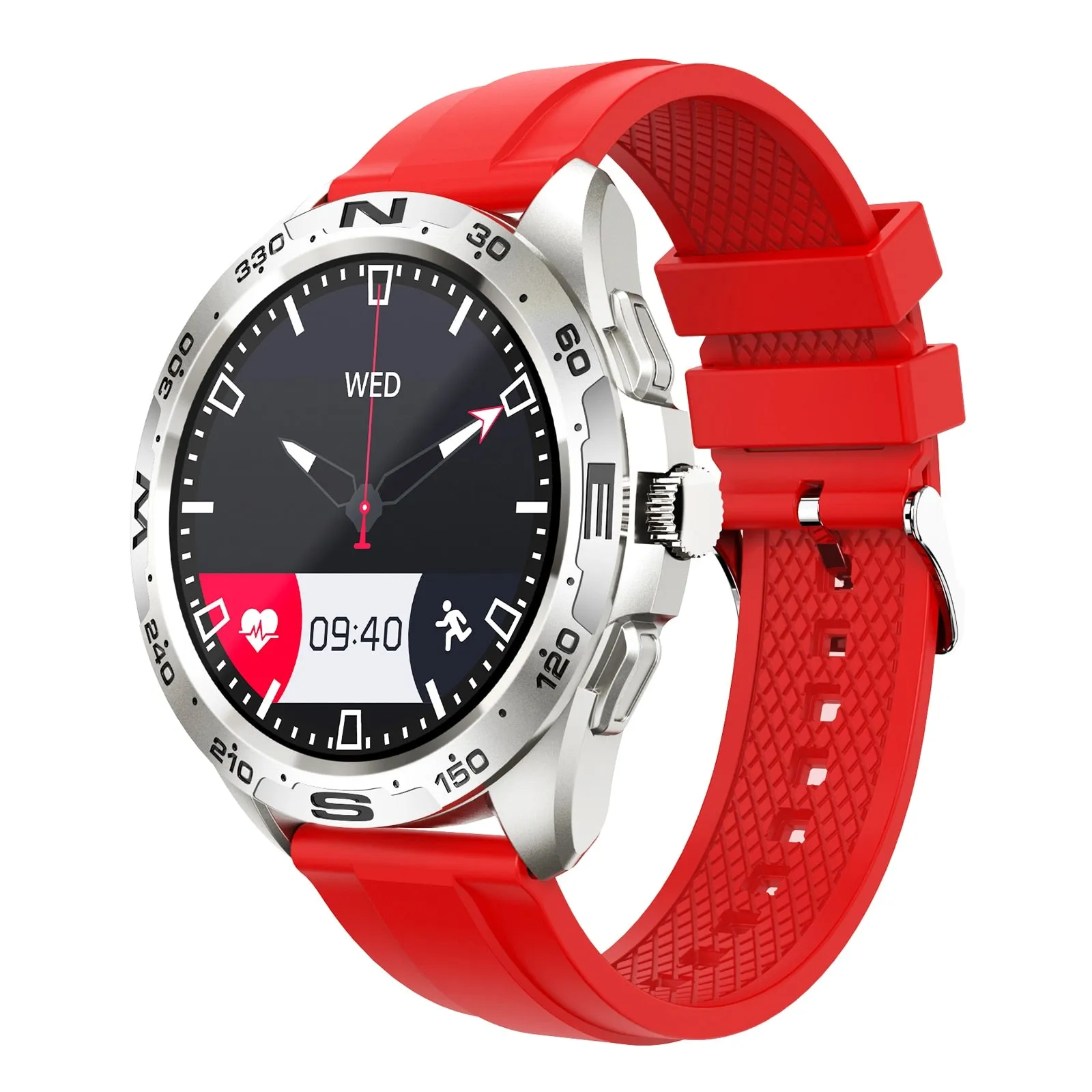 Bluetooth Smart Watch with Titanium Strap for Men