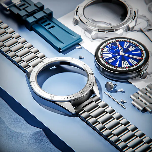 boAt Enigma Switch | Premium Luxury Smartwatch with 1.39" (3.53cm) HD Display, Switchable Case, 100  Sports Mode, BT Calling, HR & SpO2 Monitoring