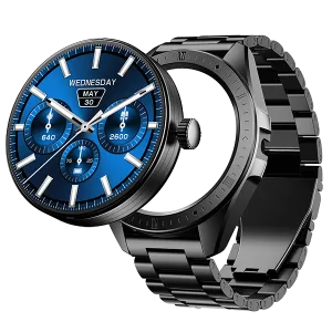 boAt Enigma Switch | Premium Luxury Smartwatch with 1.39" (3.53cm) HD Display, Switchable Case, 100  Sports Mode, BT Calling, HR & SpO2 Monitoring