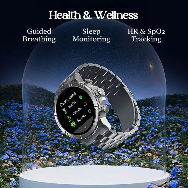 boAt Enigma X700 | Luxury Smartwatch with 1.52" AMOLED Display, 100  Watch Faces, 100  Sports Modes