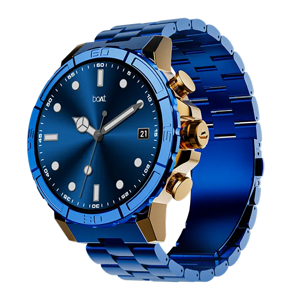 boAt Enigma X700 | Luxury Smartwatch with 1.52" AMOLED Display, 100  Watch Faces, 100  Sports Modes