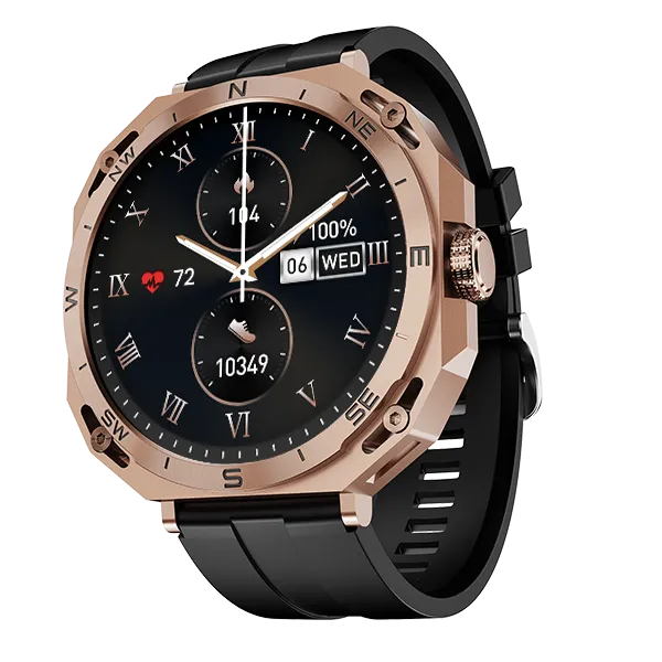 boAt Enigma Z20 | Luxury Smartwatch with 1.51" Round HD Display, IP68 Water & Dust Resistance, Multiple Sports Modes