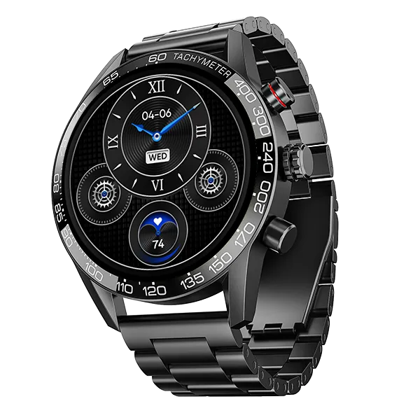 boAt Enigma Z40 | Luxury Smartwatch with 1.32" Round TFT Display, IP67 Splash & Sweat Resistance, SpO2 & Sleep Monitoring