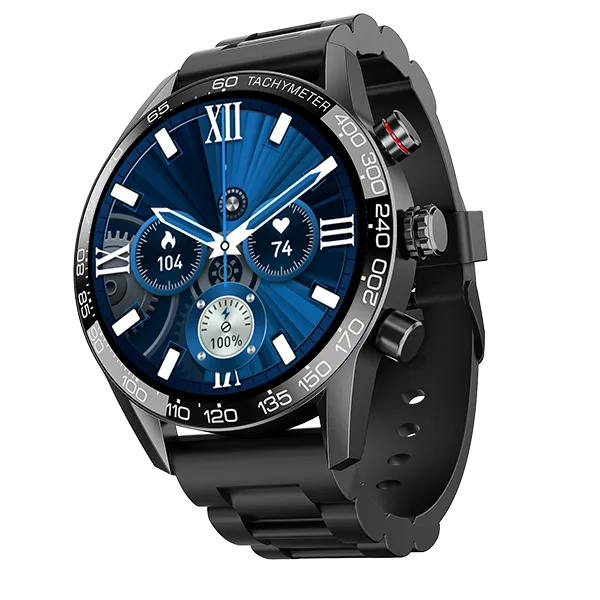 boAt Enigma Z40 | Luxury Smartwatch with 1.32" Round TFT Display, IP67 Splash & Sweat Resistance, SpO2 & Sleep Monitoring