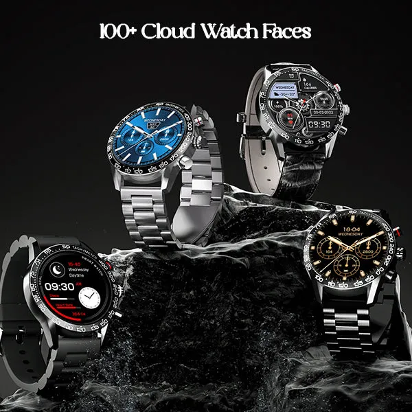 boAt Enigma Z40 | Luxury Smartwatch with 1.32" Round TFT Display, IP67 Splash & Sweat Resistance, SpO2 & Sleep Monitoring