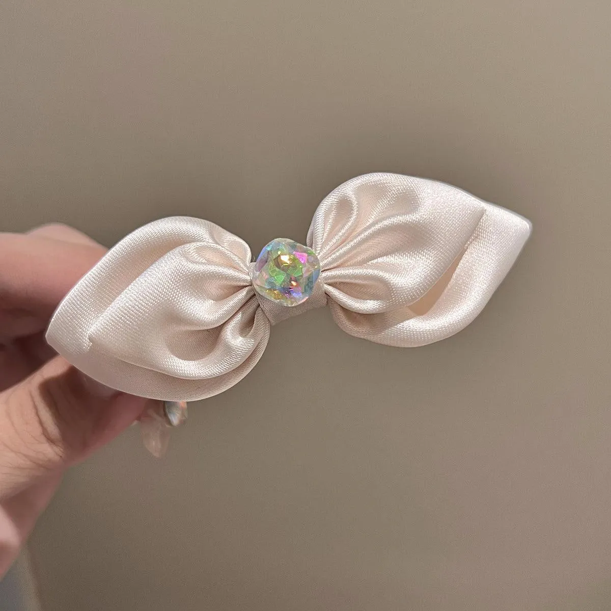Bow-Knot Diamond  Headdress Ponytail